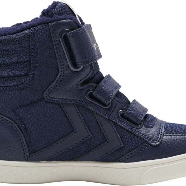 Hummel Stadil Super Poly Recycled Tex Jr Fodrade Sneakers|Black Iris
