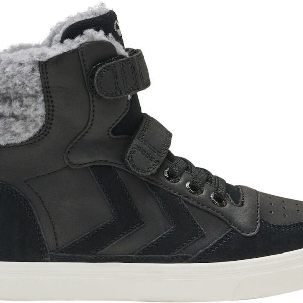 Hummel Stadil Winter High Jr Fodrad Sneakers|Black
