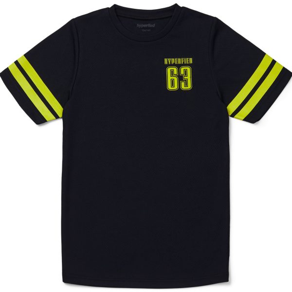 Hyperfied Back Logo T-Shirt|Anthracite 86-92