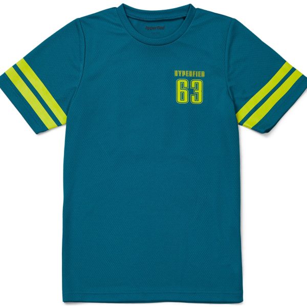 Hyperfied Back Logo T-Shirt|Harbor Blue 86-92