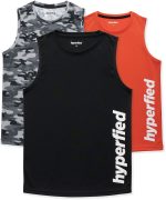 Hyperfied Bounce Tank Top 3-pack|Black/Camo Black/Koi 140