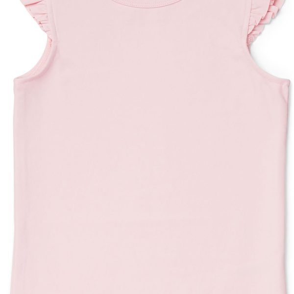 Hyperfied Frill Tank Top|Chalk Pink 110-116