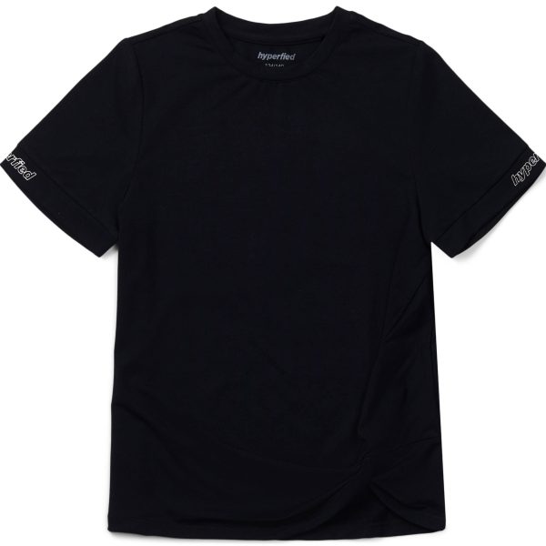 Hyperfied Jersey Knot Logo Top|Anthracite 146-152