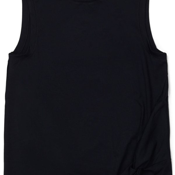 Hyperfied Jersey Knot Tank Top|Anthracite 146-152