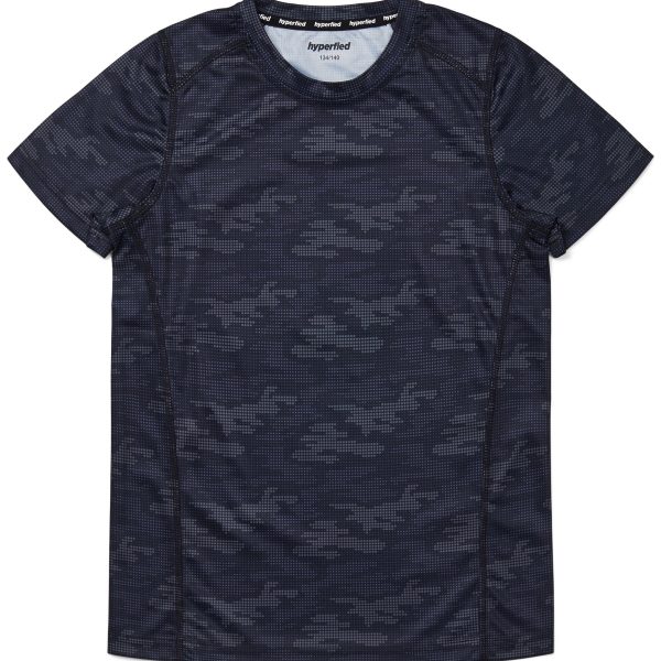 Hyperfied Logo T-Shirt|Grey Camo 122-128