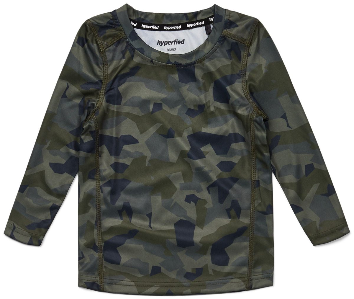 Hyperfied Long Sleeve Logo T-Shirt|Camo 122-128