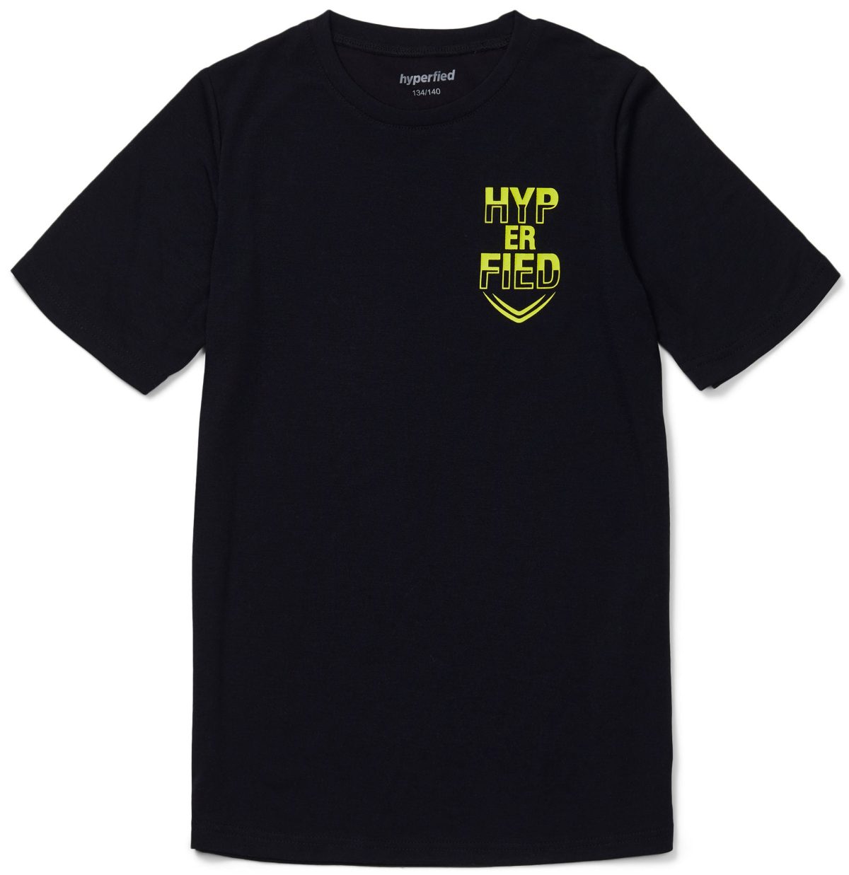 Hyperfied Neo Logo T-Shirt|Anthracite 122-128