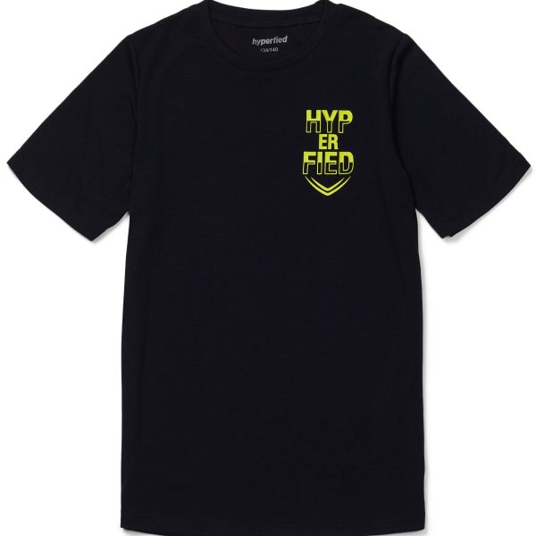 Hyperfied Neo Logo T-Shirt|Anthracite 122-128
