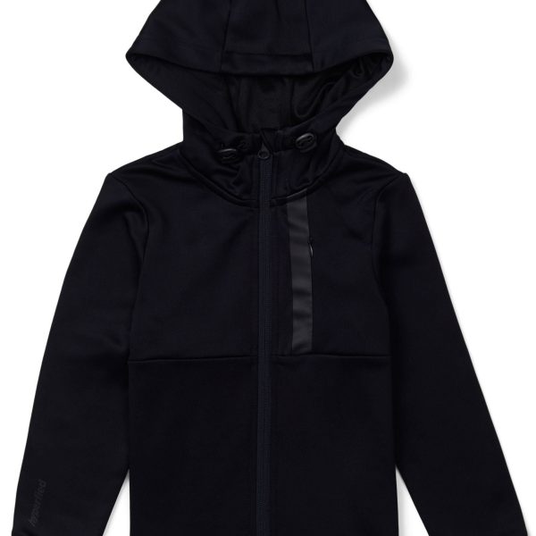 Hyperfied Scuba Zipped Hoodie|Anthracite 110-116