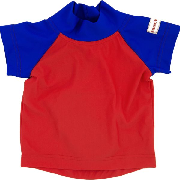 ImseVimse UV T-shirt|Red/Blue 62-68