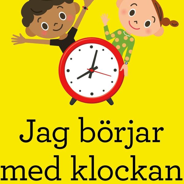 Jag Börjar Pysselbok Klockan