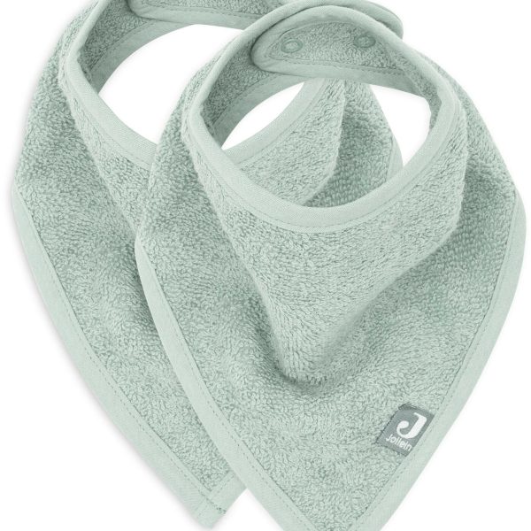 Jollein Bandana Dregglis 2-Pack|Ash Green