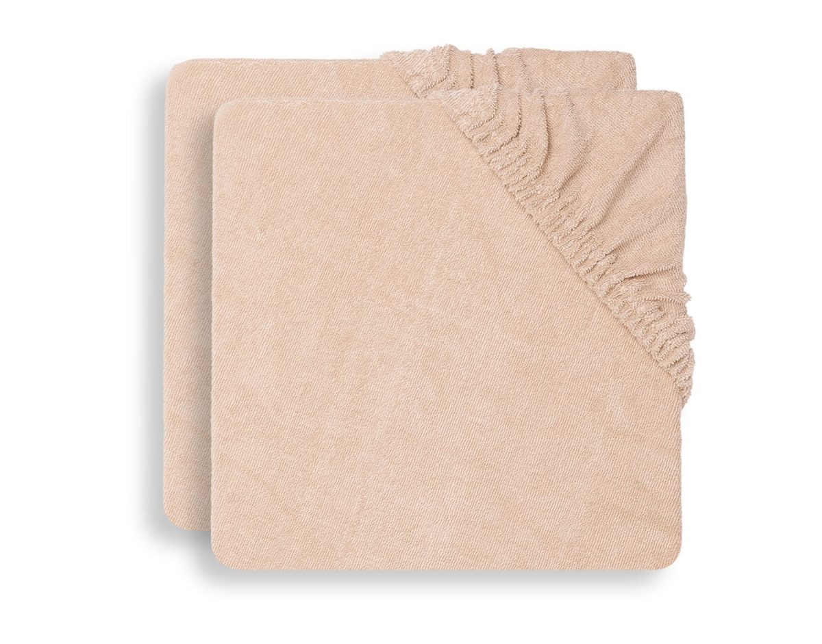 Jollein Skötbäddsöverdrag 50x70 Cm 2-Pack|Pale Pink