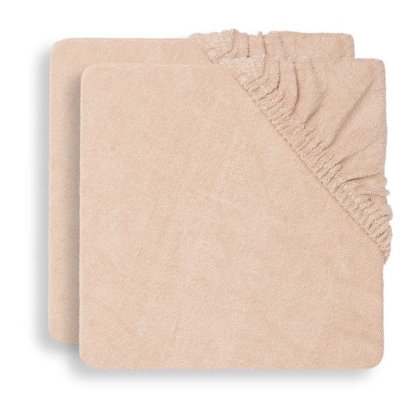 Jollein Skötbäddsöverdrag 50x70 Cm 2-Pack|Pale Pink