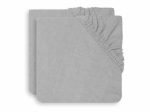 Jollein Skötbäddsöverdrag 50x70 cm 2-pack|Grey