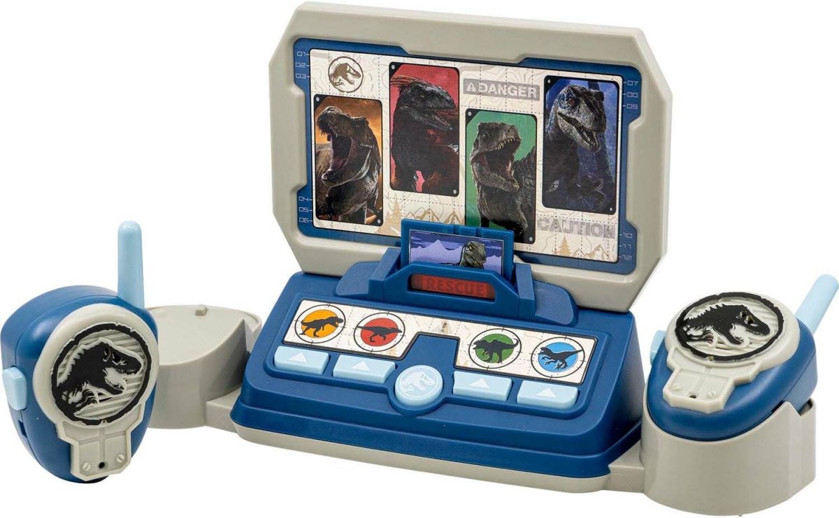 Jurassic World Kommandocentral med Walkie Talkie|