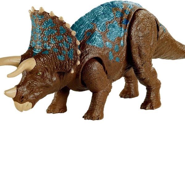 Jurassic World Triceratops Primal Attack Actionfigur|