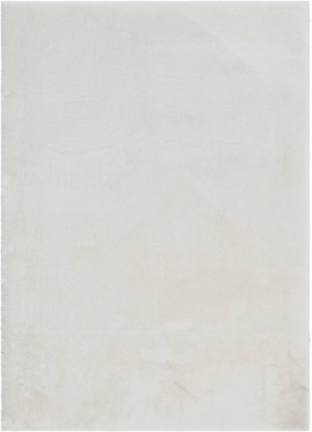 KM Carpets Cozy Matta 133x190|White