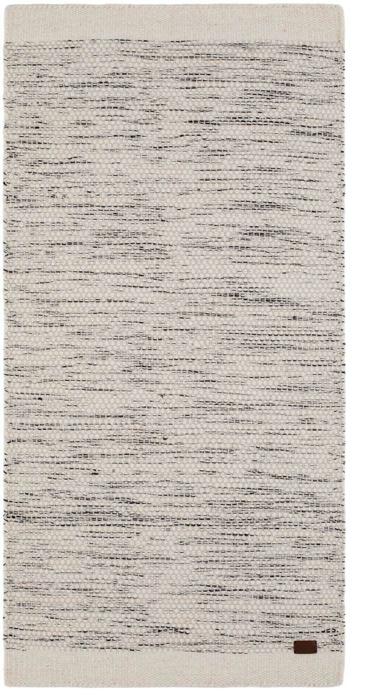 KMCarpets Tofta Matta 75x150|Vit/svart