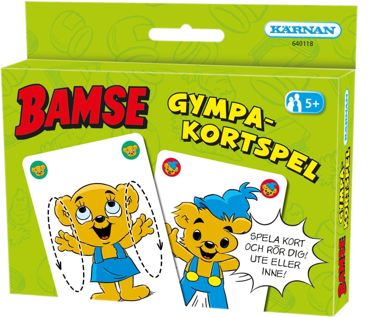 Kärnan Bamse Gympakortspel