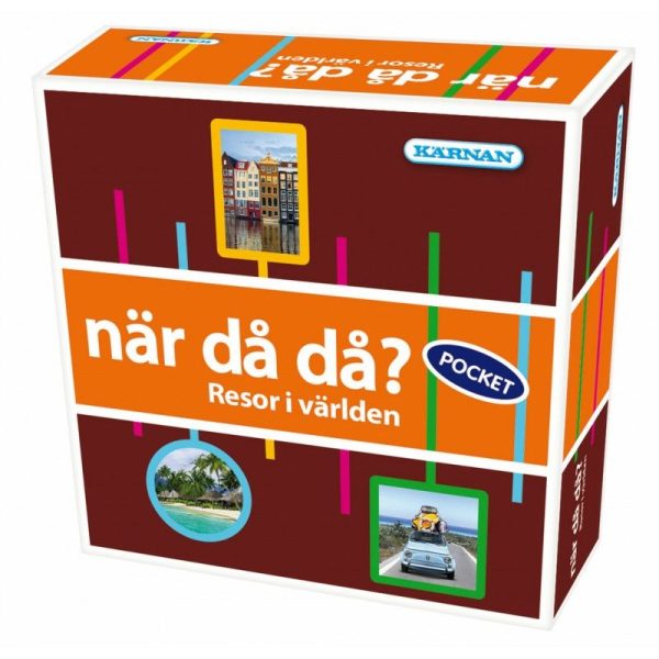 Kärnan När Då Då? Resor I Världen Pocketspel