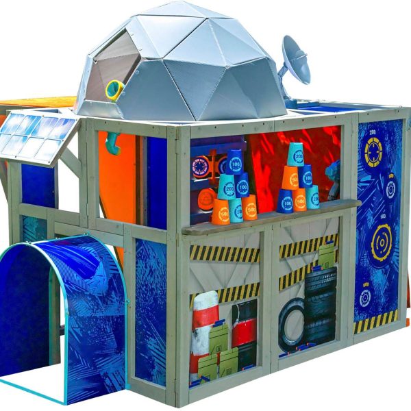 KidKraft NERF Geo Strike Headquarters Hus|