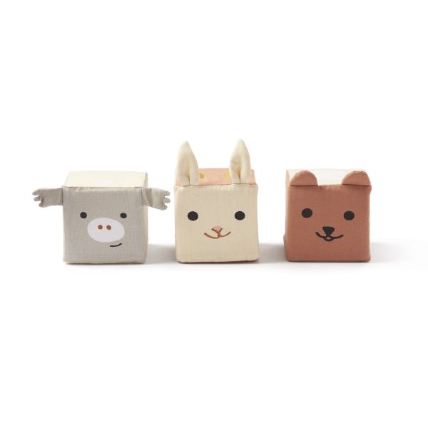 Kids Concept EDVIN Kuber Textil|Multi