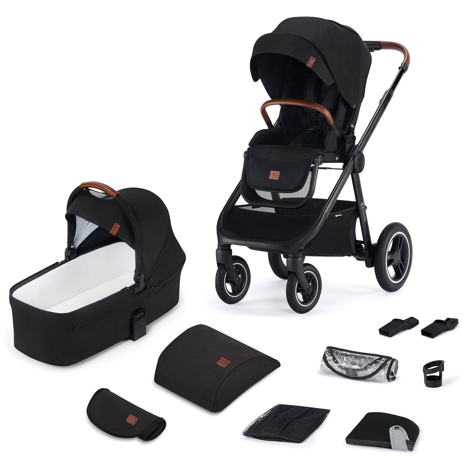 Kinderkraft EVERYDAY Duovagn 2-i-1|Black