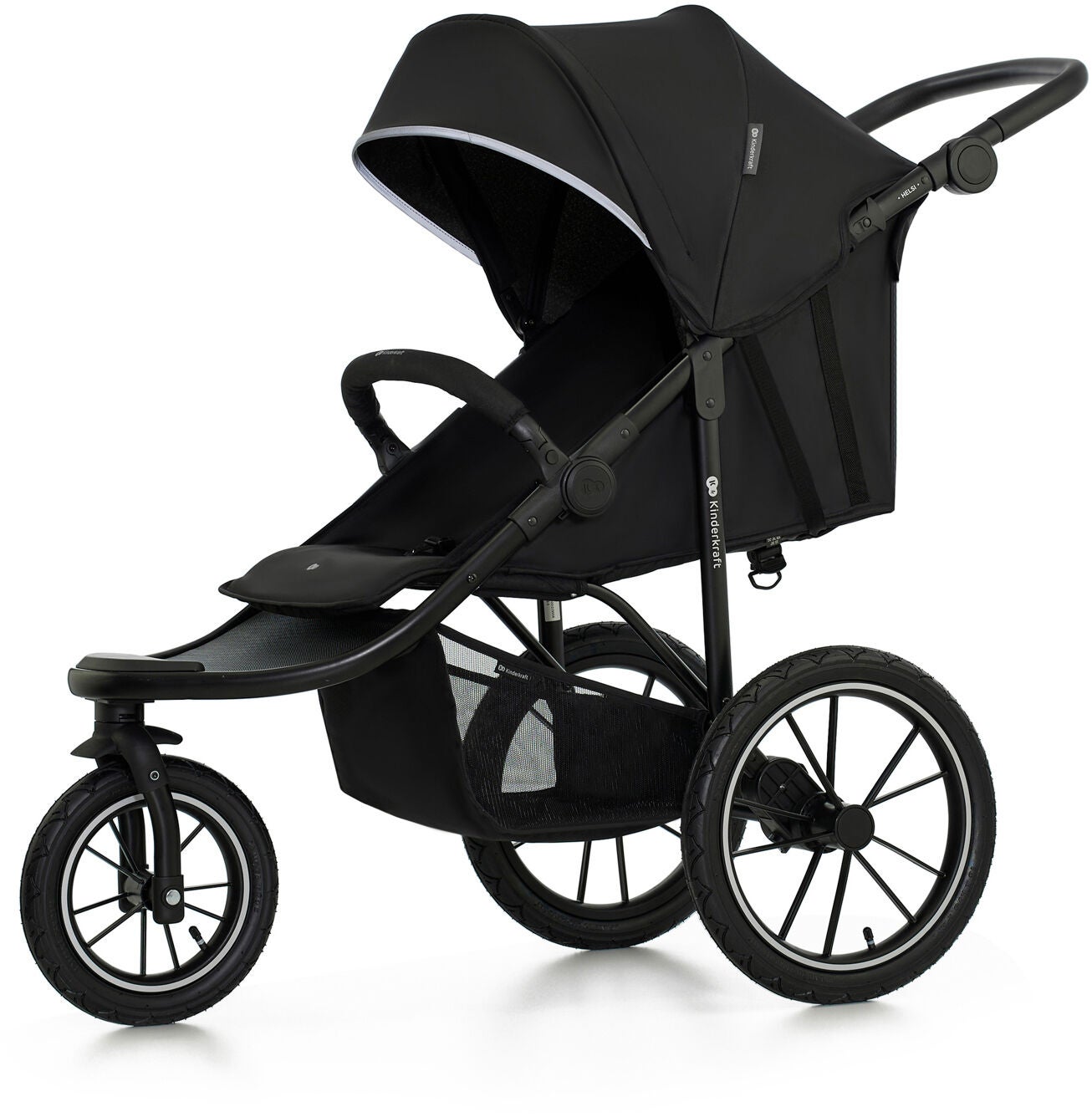 Kinderkraft HELSI Joggingvagn|Deep Black