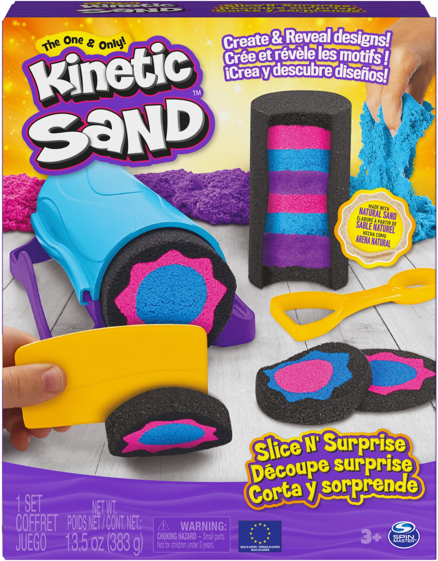 Kinetic Sand Slice n' Surprise Kinetisk Sand|