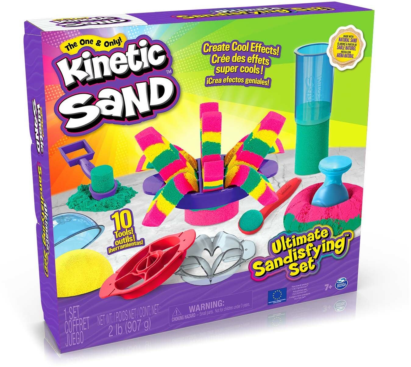 Kinetic Sand Ultimate Sandisfying Lekset|