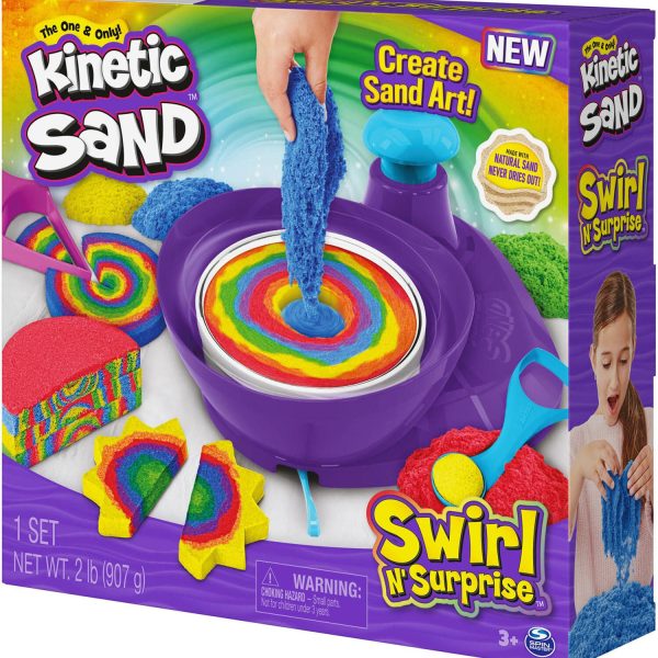 KineticSand Swirl N' Surprise Kinetisk Sand|