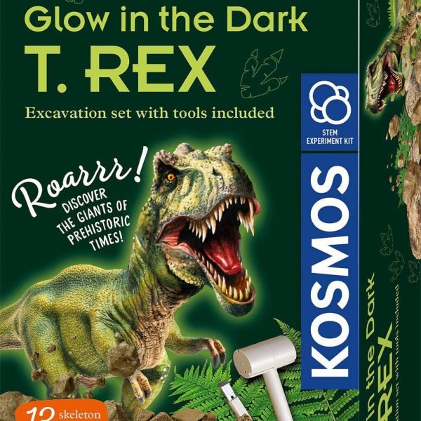 Kosmos Självlysande T-Rex Utgrävningskit|