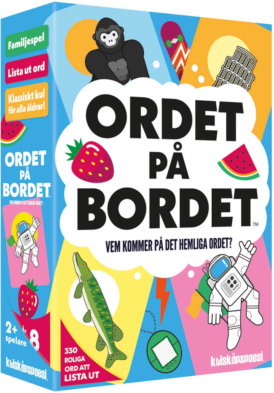 Kylskåpspoesi Ordet på bordet|