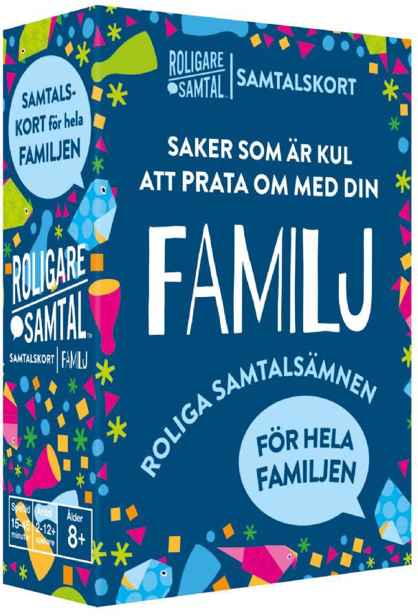 Kylskåpspoesi Roligare samtal - Familj|