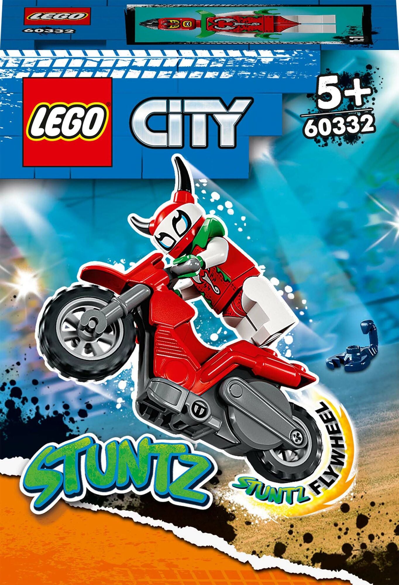 LEGO City 60332 Våghalsig Skorpionstuntcykel|