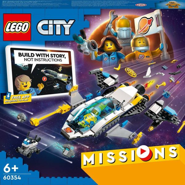 LEGO City 60354 Rymduppdrag på Mars|