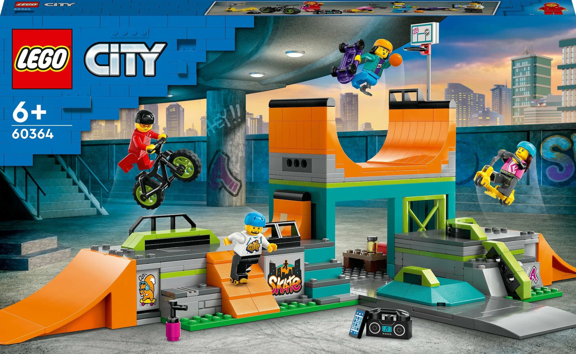 LEGO City 60364 Skateboardpark|