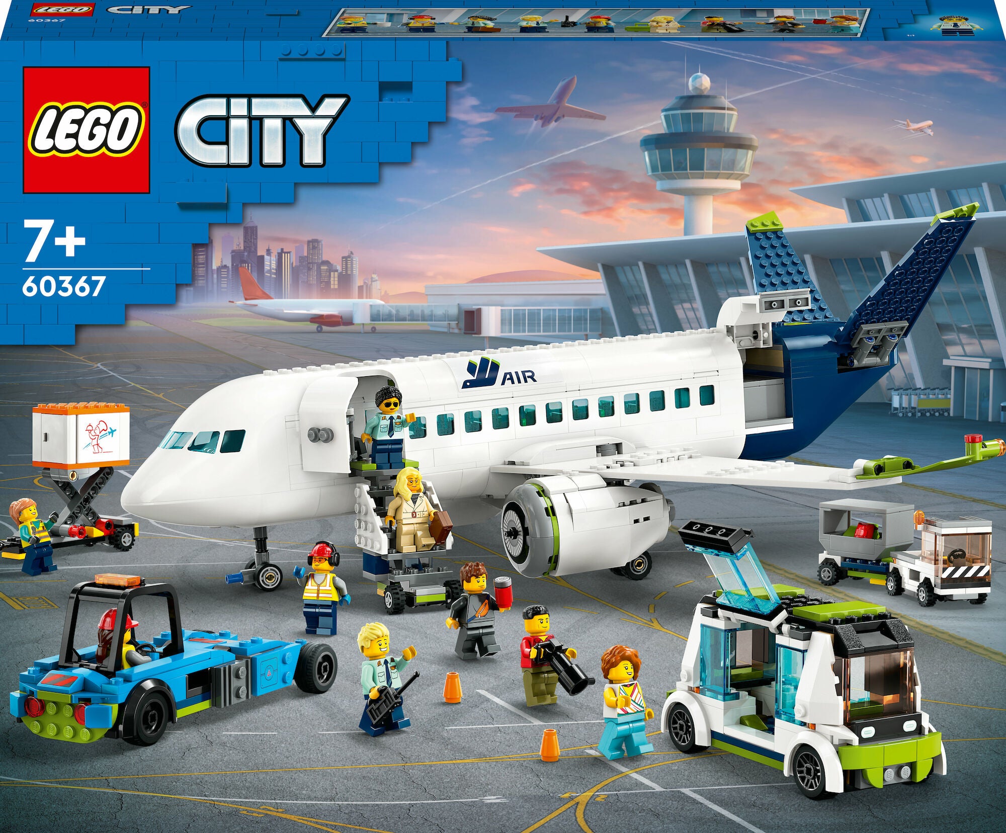 LEGO City 60367 Passagerarplan|