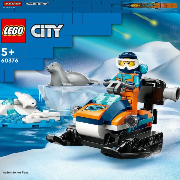 LEGO City 60376 Polarutforskare Och Snöskoter|