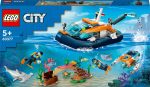 LEGO City 60377 Utforskare Och Dykarbåt|