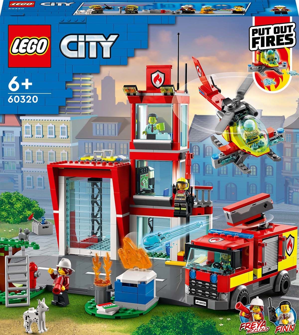 LEGO City Fire 60320 Brandstation|