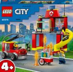 LEGO City Fire 60375 Brandstation och brandbil|