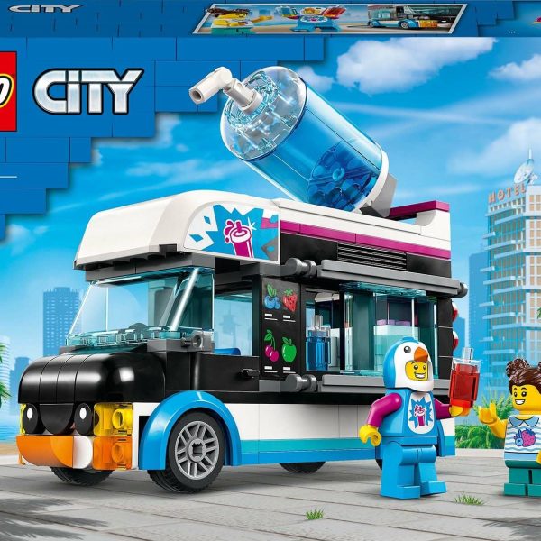 LEGO City Great Vehicles 60384 Slushbil med pingvin|