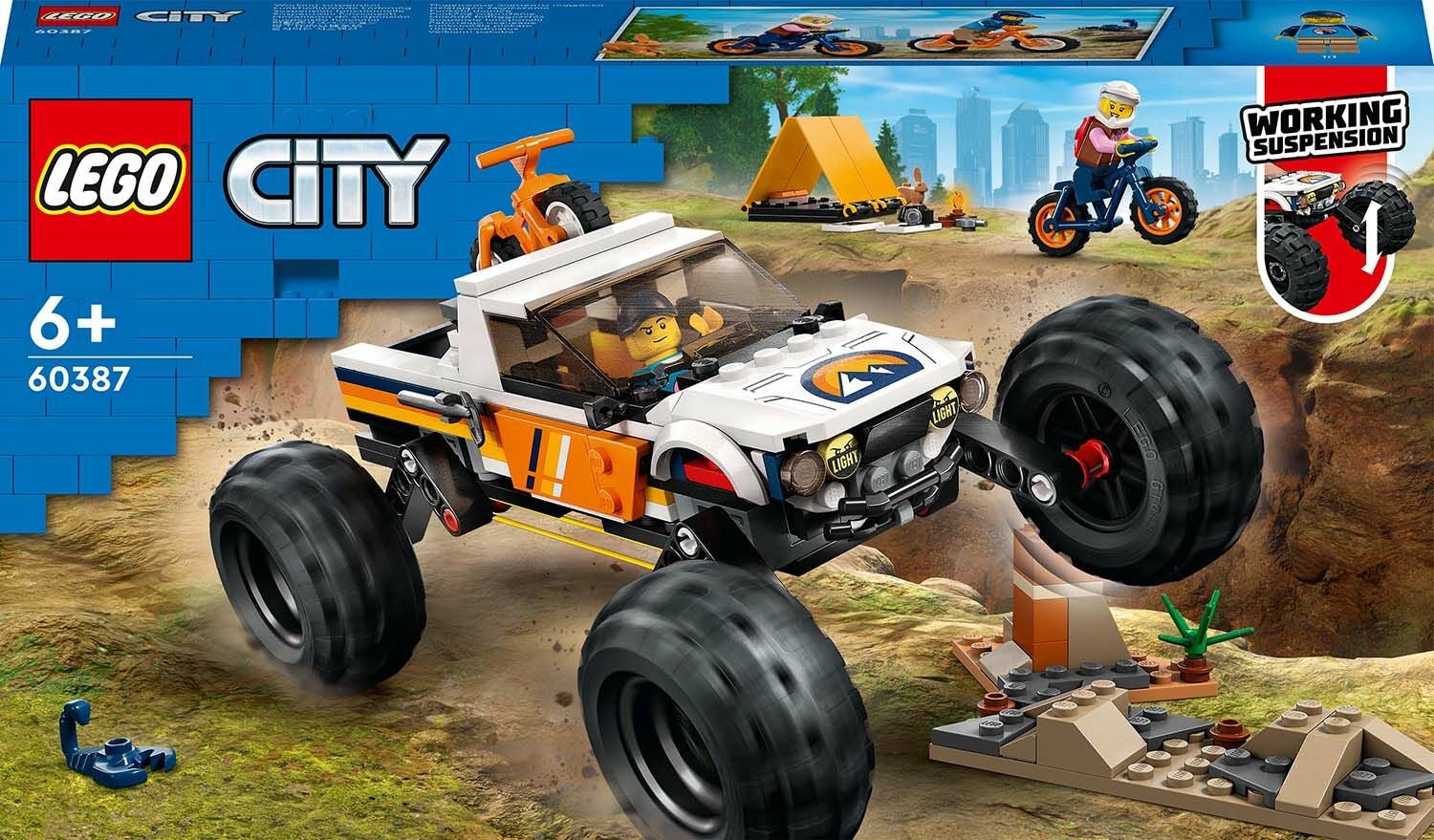 LEGO City Great Vehicles 60387 Terrängbilsäventyr|