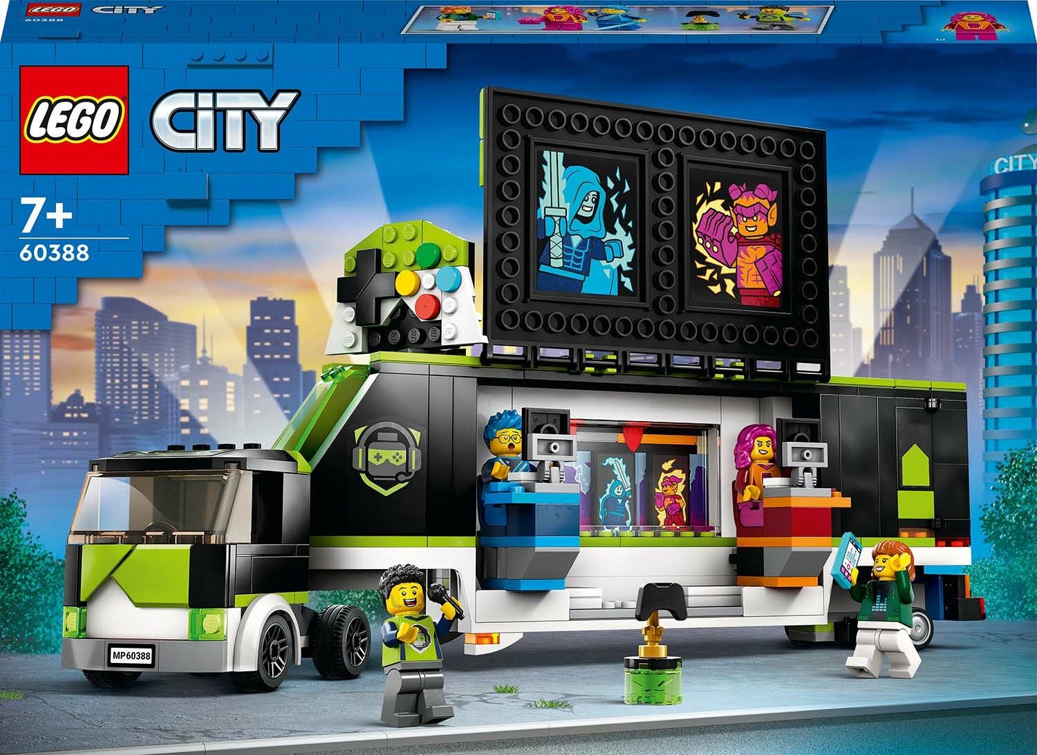 LEGO City Great Vehicles 60388 Lastbil för gamingturnering|