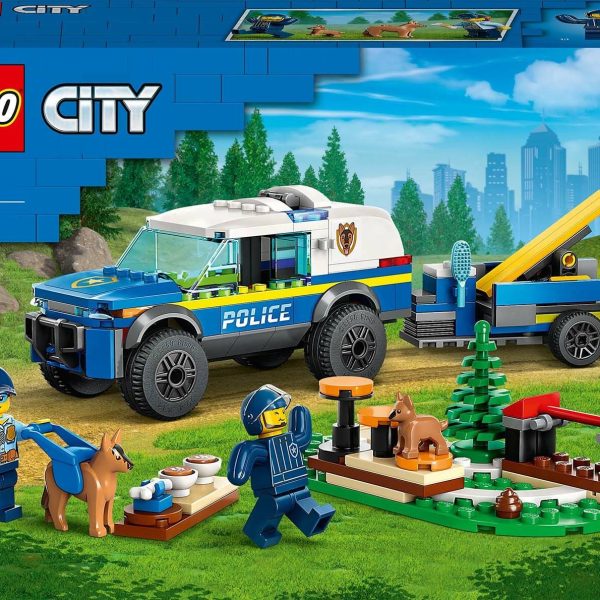 LEGO City Police 60369 Polisens mobila hundträning|