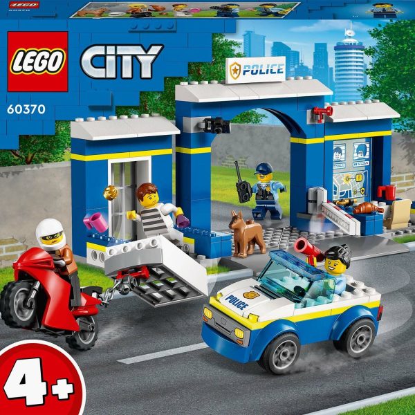 LEGO City Police 60370 Jakt vid polisstationen|