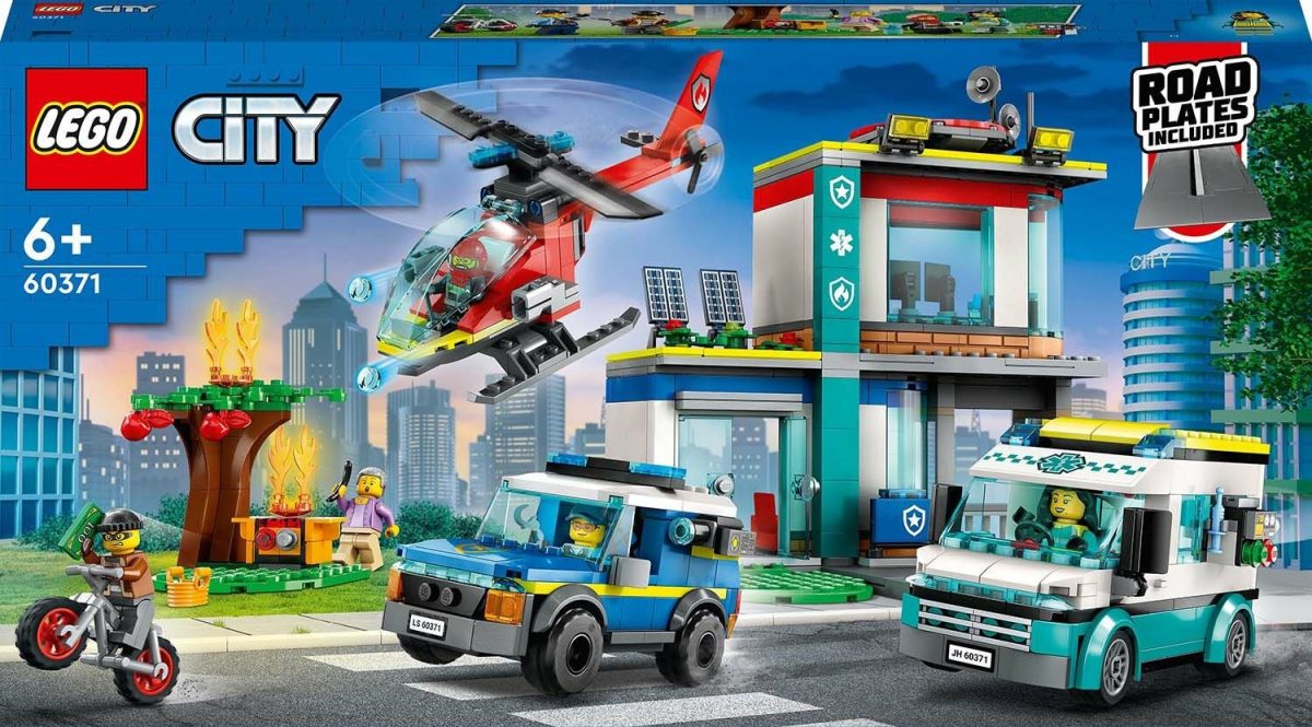 LEGO City Police 60371 Utryckningsfordonens högkvarter|