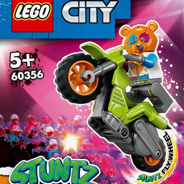 LEGO City Stuntz 60356 Stuntcykel med björn|